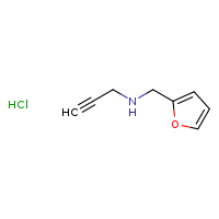 (furan-2-ylmethyl)(prop-2-yn-1-yl)amine hydrochloride