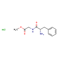 methyl 2-[(2S)-2-amino-3-phenylpropanamido]acetate hydrochloride