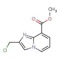 methyl 2-(chloromethyl)imidazo[1,2-a]pyridine-8-carboxylate