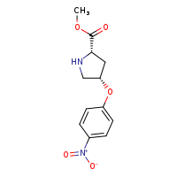 methyl (2S,4S)-4-(4-nitrophenoxy)pyrrolidine-2-carboxylate