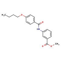 methyl 3-(4-butoxybenzamido)benzoate