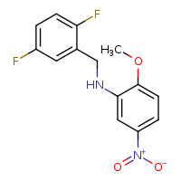 N-[(2,5-difluorophenyl)methyl]-2-methoxy-5-nitroaniline