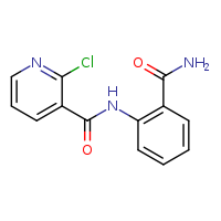 N-(2-carbamoylphenyl)-2-chloropyridine-3-carboxamide