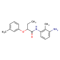 N-(3-amino-2-methylphenyl)-2-(3-methylphenoxy)butanamide