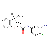 N-(3-amino-4-chlorophenyl)-2-(2-tert-butylphenoxy)acetamide