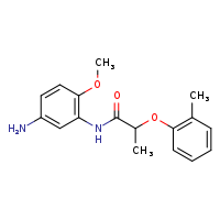 N-(5-amino-2-methoxyphenyl)-2-(2-methylphenoxy)propanamide