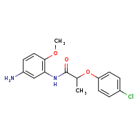 N-(5-amino-2-methoxyphenyl)-2-(4-chlorophenoxy)propanamide