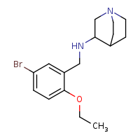 N-[(5-bromo-2-ethoxyphenyl)methyl]-1-azabicyclo[2.2.2]octan-3-amine