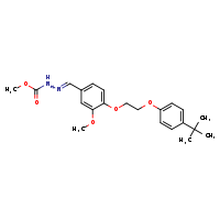 N'-[(E)-{4-[2-(4-tert-butylphenoxy)ethoxy]-3-methoxyphenyl}methylidene]methoxycarbohydrazide