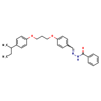 N'-[(E)-(4-{3-[4-(sec-butyl)phenoxy]propoxy}phenyl)methylidene]benzohydrazide