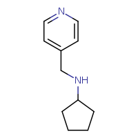 N-(pyridin-4-ylmethyl)cyclopentanamine