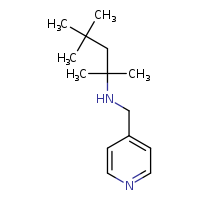 (pyridin-4-ylmethyl)(2,4,4-trimethylpentan-2-yl)amine