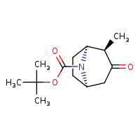 tert-butyl (1S,2R,5R)-2-methyl-3-oxo-8-azabicyclo[3.2.1]octane-8-carboxylate