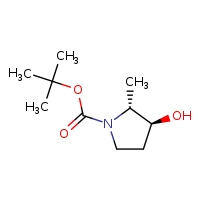 tert-butyl (2R,3S)-3-hydroxy-2-methylpyrrolidine-1-carboxylate