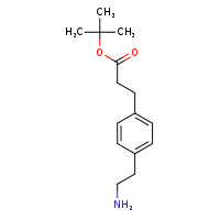tert-butyl 3-[4-(2-aminoethyl)phenyl]propanoate