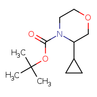 tert-butyl 3-cyclopropylmorpholine-4-carboxylate