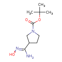tert-butyl 3-[(Z)-N'-hydroxycarbamimidoyl]pyrrolidine-1-carboxylate