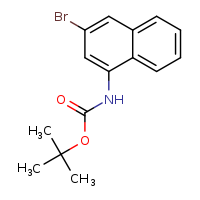 tert-butyl N-(3-bromonaphthalen-1-yl)carbamate