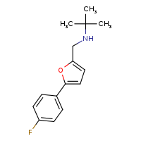 tert-butyl({[5-(4-fluorophenyl)furan-2-yl]methyl})amine