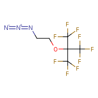 2-(2-azidoethoxy)-1,1,1,3,3,3-hexafluoro-2-(trifluoromethyl)propane