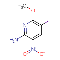 5-iodo-6-methoxy-3-nitropyridin-2-amine