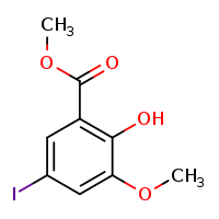 methyl 2-hydroxy-5-iodo-3-methoxybenzoate