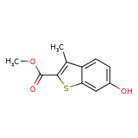methyl 6-hydroxy-3-methyl-1-benzothiophene-2-carboxylate