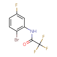 N-(2-bromo-5-fluorophenyl)-2,2,2-trifluoroacetamide