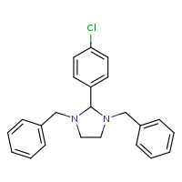1,3-dibenzyl-2-(4-chlorophenyl)imidazolidine