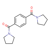 1-[4-(pyrrolidine-1-carbonyl)benzoyl]pyrrolidine