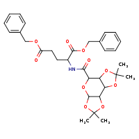 1,5-dibenzyl 2-({4,4,11,11-tetramethyl-3,5,7,10,12-pentaoxatricyclo[7.3.0.0²,?]dodecan-8-yl}formamido)pentanedioate