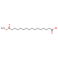 16-methoxy-16-oxohexadecanoic acid