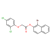 1-bromonaphthalen-2-yl 2-(2,4-dichlorophenoxy)acetate