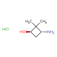(1R,3R)-3-amino-2,2-dimethylcyclobutan-1-ol hydrochloride