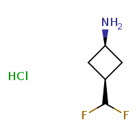 (1s,3s)-3-(difluoromethyl)cyclobutan-1-amine hydrochloride