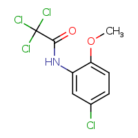 2,2,2-trichloro-N-(5-chloro-2-methoxyphenyl)acetamide