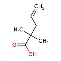 2,2-dimethylpent-4-enoic acid