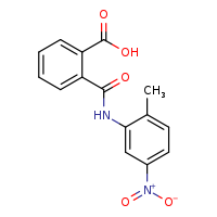 2-[(2-methyl-5-nitrophenyl)carbamoyl]benzoic acid