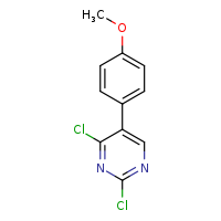 2,4-dichloro-5-(4-methoxyphenyl)pyrimidine