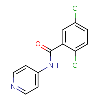 2,5-dichloro-N-(pyridin-4-yl)benzamide