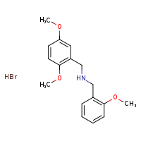 [(2,5-dimethoxyphenyl)methyl][(2-methoxyphenyl)methyl]amine hydrobromide