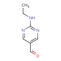 2-(ethylamino)pyrimidine-5-carbaldehyde