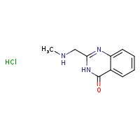 2-[(methylamino)methyl]-3,4-dihydroquinazolin-4-one hydrochloride