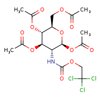 [(2R,3S,4R,5R,6S)-3,4,6-tris(acetyloxy)-5-{[(2,2,2-trichloroethoxy)carbonyl]amino}oxan-2-yl]methyl acetate