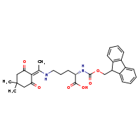 (2S)-5-{[1-(4,4-dimethyl-2,6-dioxocyclohexylidene)ethyl]amino}-2-{[(9H-fluoren-9-ylmethoxy)carbonyl]amino}pentanoic acid