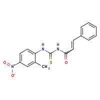 3-(2-methyl-4-nitrophenyl)-1-[(2E)-3-phenylprop-2-enoyl]thiourea