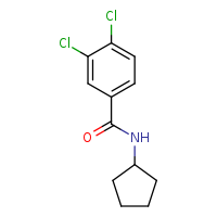 3,4-dichloro-N-cyclopentylbenzamide