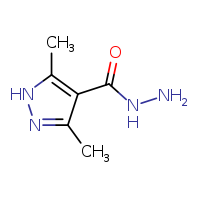 3,5-dimethyl-1H-pyrazole-4-carbohydrazide
