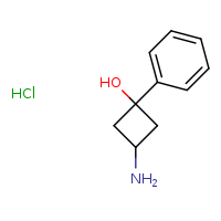 3-amino-1-phenylcyclobutan-1-ol hydrochloride