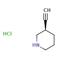 (3R)-3-ethynylpiperidine hydrochloride